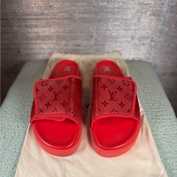 Louis Vuitton Other - Louis Vuitton Monogram Slides